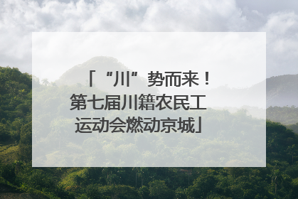 “川”势而来！第七届川籍农民工运动会燃动京城