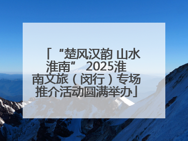 “楚风汉韵 山水淮南” 2025淮南文旅（闵行）专场推介活动圆满举办