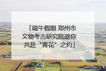 端午假期 郑州市文物考古研究院邀你共赴“青花”之约
