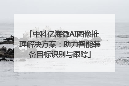 中科亿海微AI图像推理解决方案：助力智能装备目标识别与跟踪