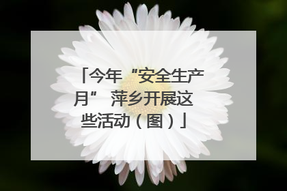 今年“安全生产月” 萍乡开展这些活动（图）