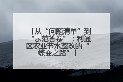 从“问题清单”到“示范答卷”：利通区农业节水整改的“蝶变之路”