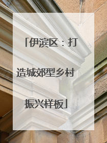伊滨区：打造城郊型乡村振兴样板