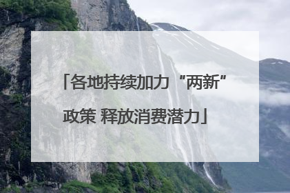 各地持续加力“两新”政策 释放消费潜力
