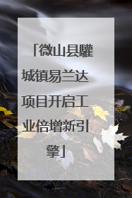 微山县驩城镇易兰达项目开启工业倍增新引擎