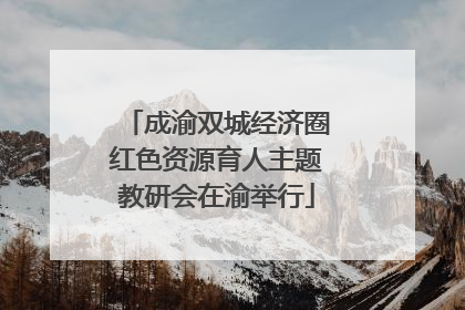 成渝双城经济圈红色资源育人主题教研会在渝举行