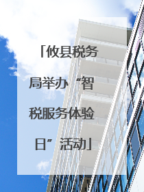 攸县税务局举办“智税服务体验日”活动