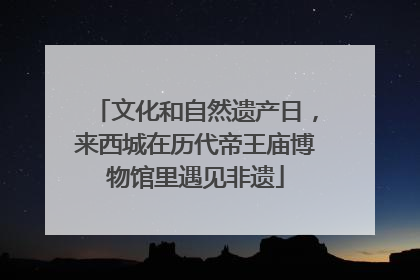 文化和自然遗产日，来西城在历代帝王庙博物馆里遇见非遗