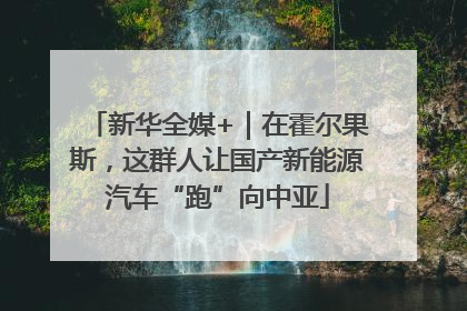 新华全媒+｜在霍尔果斯，这群人让国产新能源汽车“跑”向中亚