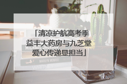 清凉护航高考季 益丰大药房与九芝堂爱心传递显担当