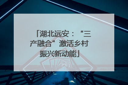 湖北远安：“三产融合”激活乡村振兴新动能