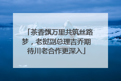 茶香飘万里共筑丝路梦，老挝副总理吉乔期待川老合作更深入