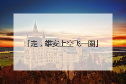 走，雄安上空飞一圈