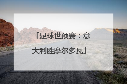 足球世预赛：意大利胜摩尔多瓦