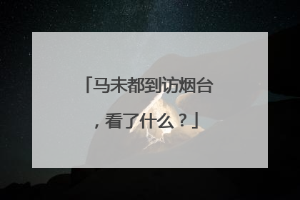 马未都到访烟台，看了什么？
