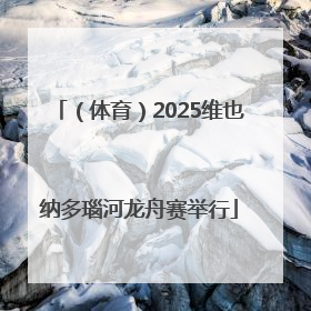 （体育）2025维也纳多瑙河龙舟赛举行