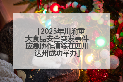 2025年川渝重大食品安全突发事件应急协作演练在四川达州成功举办